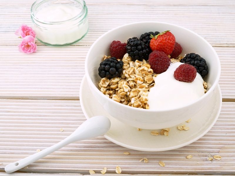 Petit-déjeuner fruits